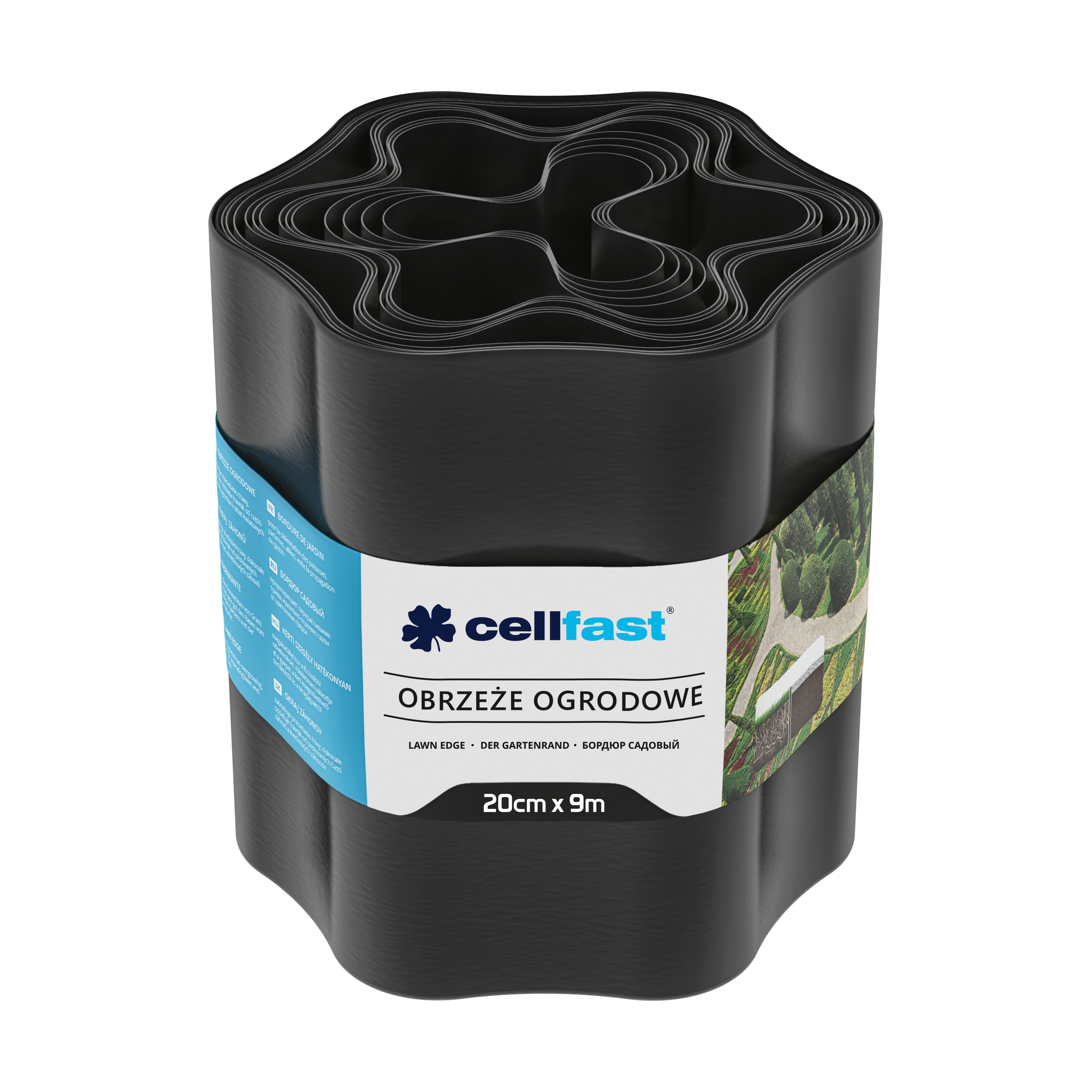 Cellfast Gartenrand 20 cm x 9 m schwarz Cellfast Gartenrand 20 cm x 9 m schwarz