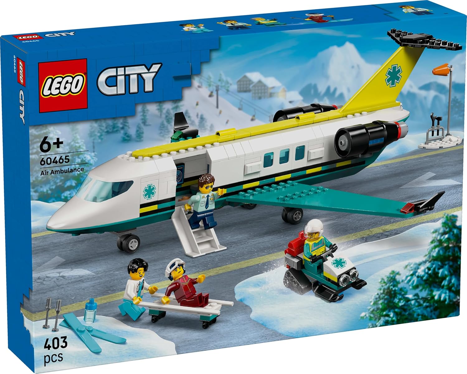 LEGO® City 60465 Notfallrettungsflugzeug Flugzeug, Transport, Fahrzeug