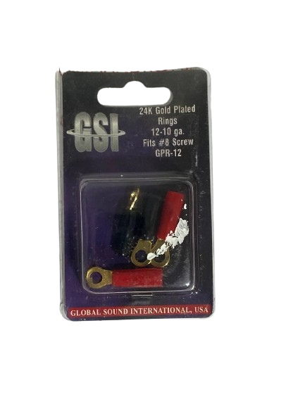 GSI GPR12, Ringkabelschuhe M4 bis 6mm² isoliert, geschlossen, 4 Stück