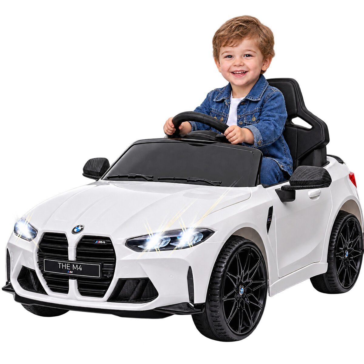 JAMARA Ride-on BMW M4 weiß 2,4GHz Li-Power 12.6 ab 3 Jahren