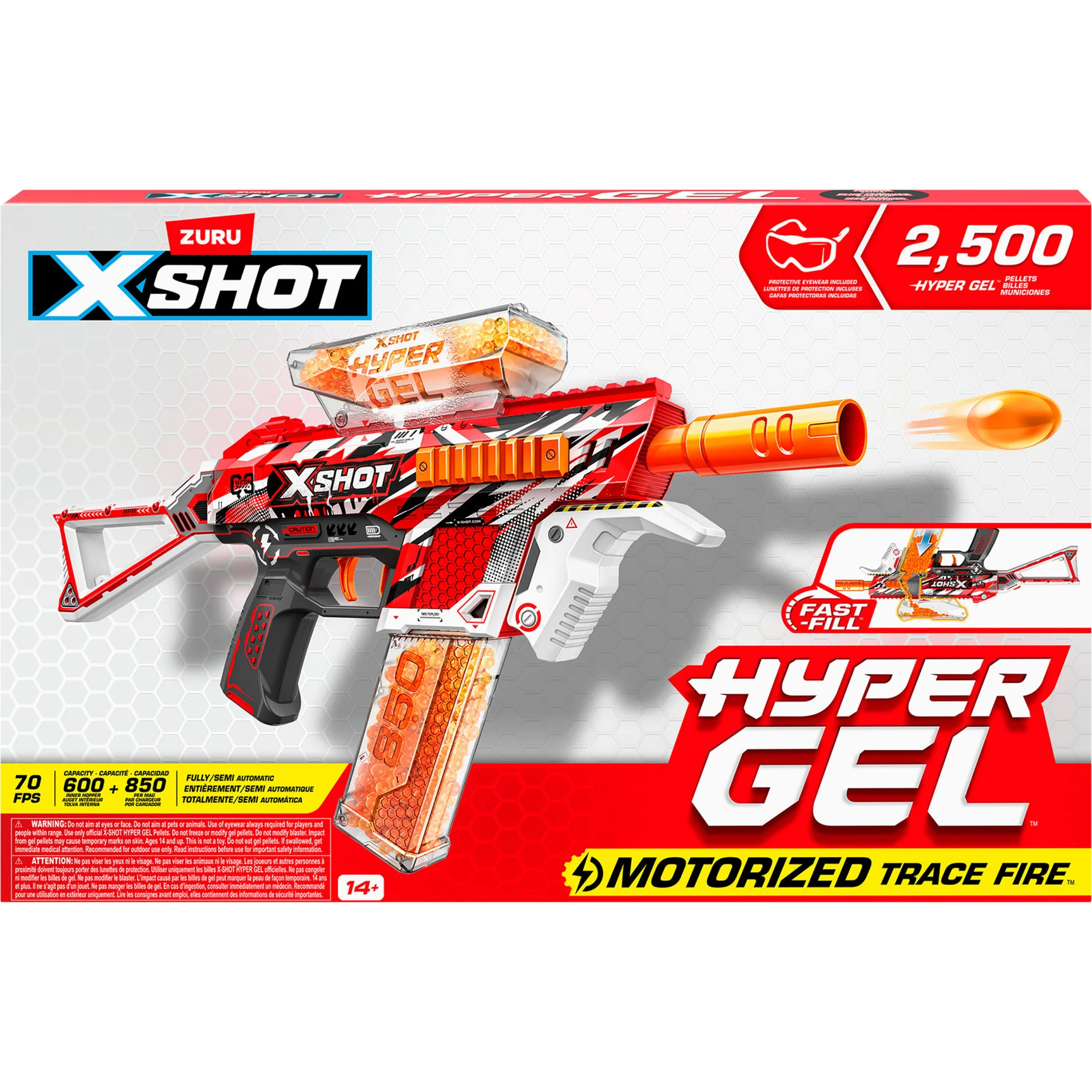 XSHOT - Hyper Gel Trace Fire Blaster Gel XSHOT - Hyper Gel Trace Fire Blaster Gel