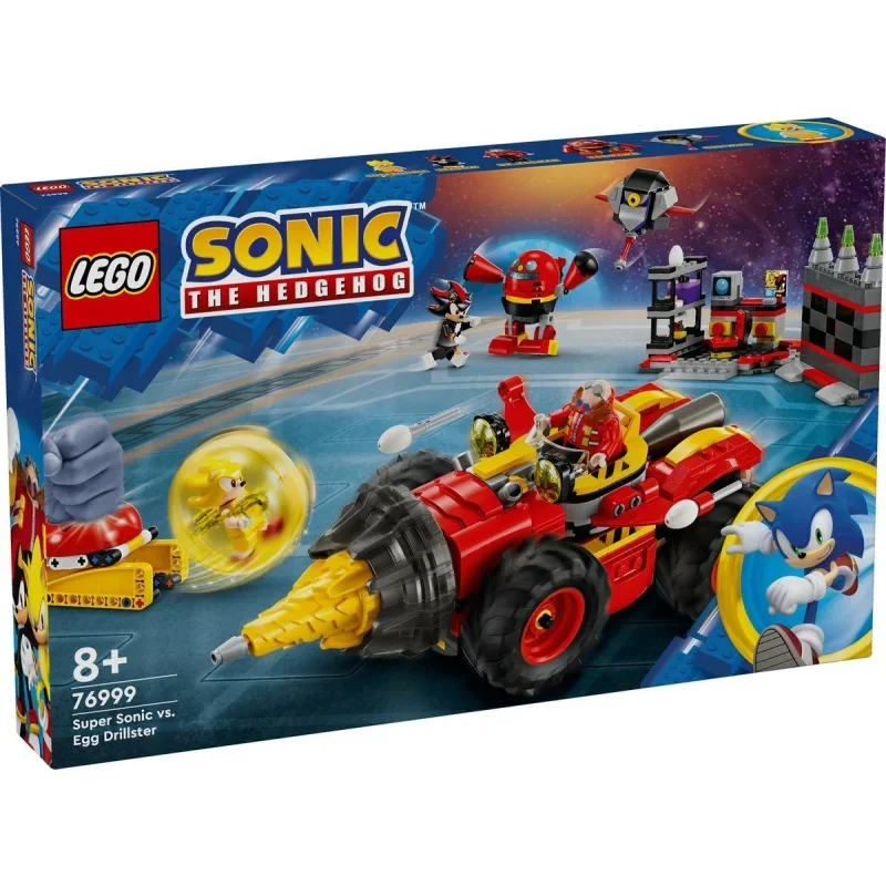 LEGO® 76999 Sonic the Hedgehog - Super Sonic vs. Egg Drillster LEGO®, 76999, Sonic, the, Hedgehog, -, Super, Sonic, vs., Egg, Drillster