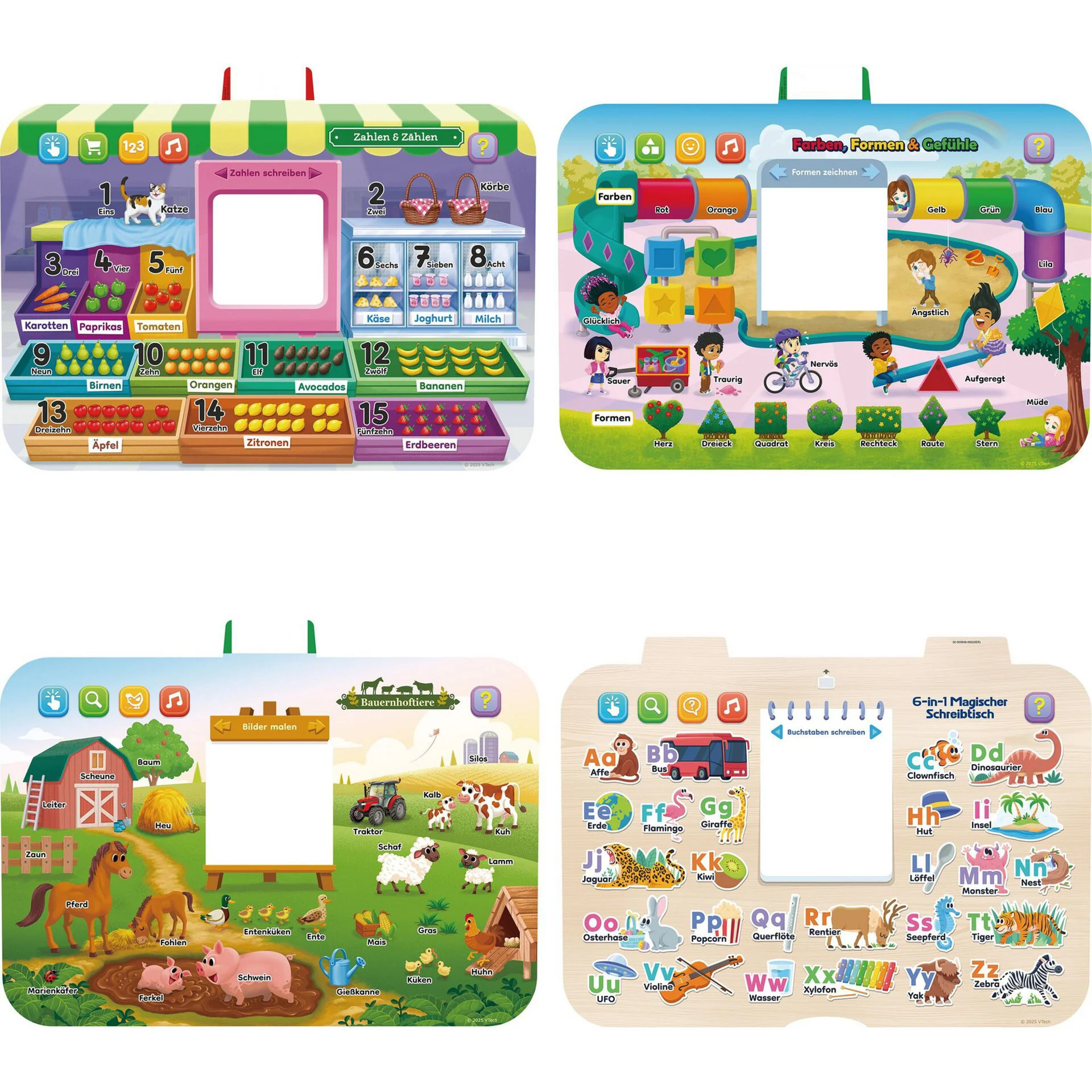 Vtech 6-in-1 Magischer Schreibtisch Vtech 6-in-1 Magischer Schreibtisch