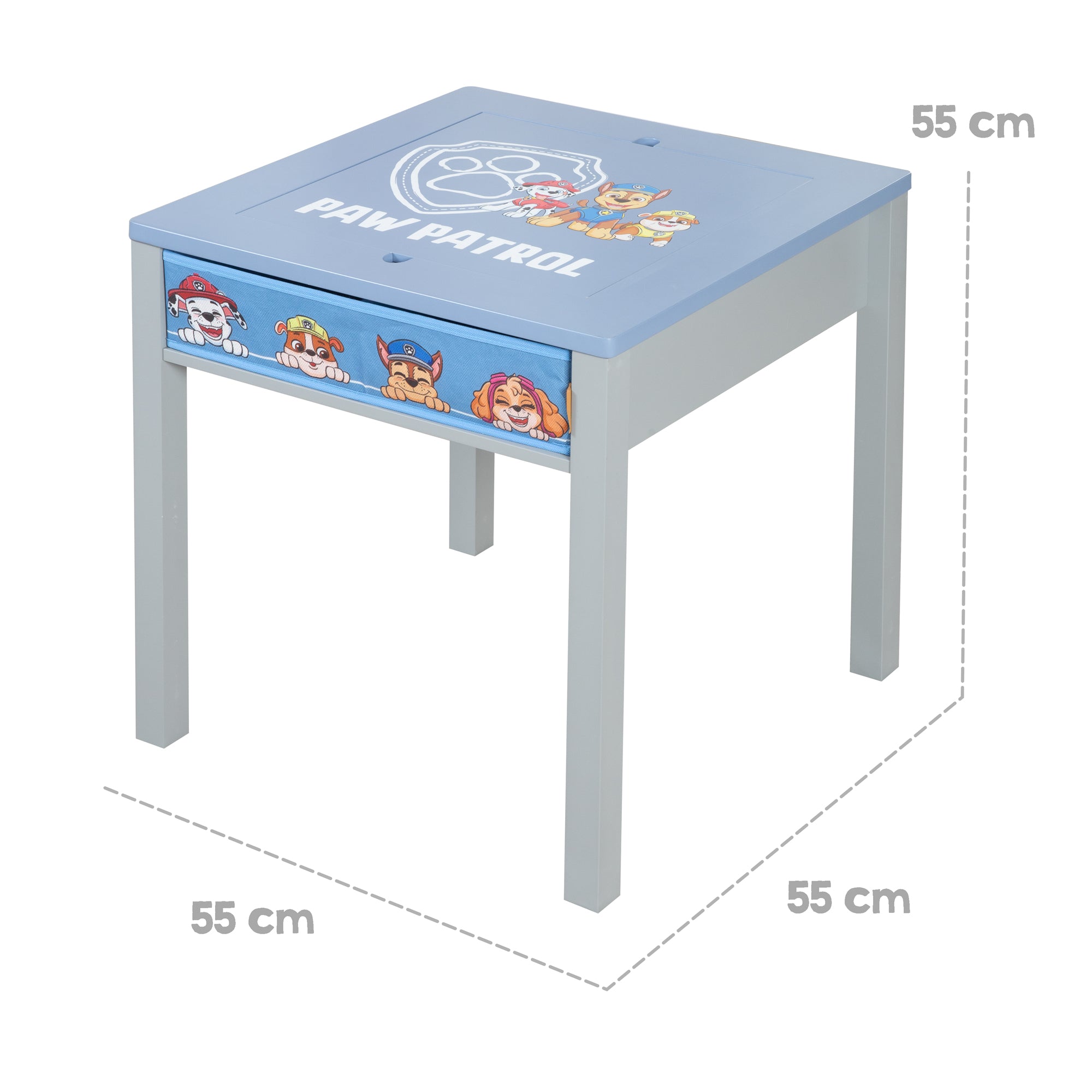 Roba 450731PW3 Kindertisch mit Wendeplatte Paw Patrol blau – Spielmöbel - Bild 10 Roba 450731PW3 Kindertisch mit Wendeplatte Paw Patrol blau – Spielmöbel - Produktbild 10