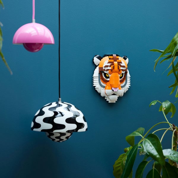LEGO® Art 31217 Fauna Collection - Tiger Kunst, Kunsthandwerk, Lampe
