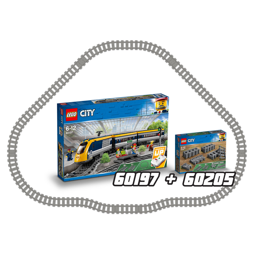 LEGO® City Schienen 60205 Eisenbahn, Zug, Transport, Fahrzeug