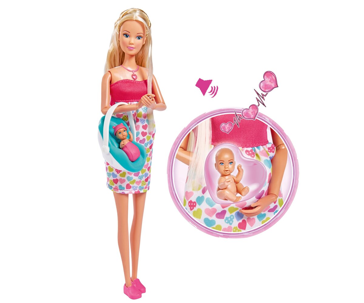 Steffi LOVE Babyglück 105733480 Figur, Puppe, Spielzeug, Barbie, Gesicht