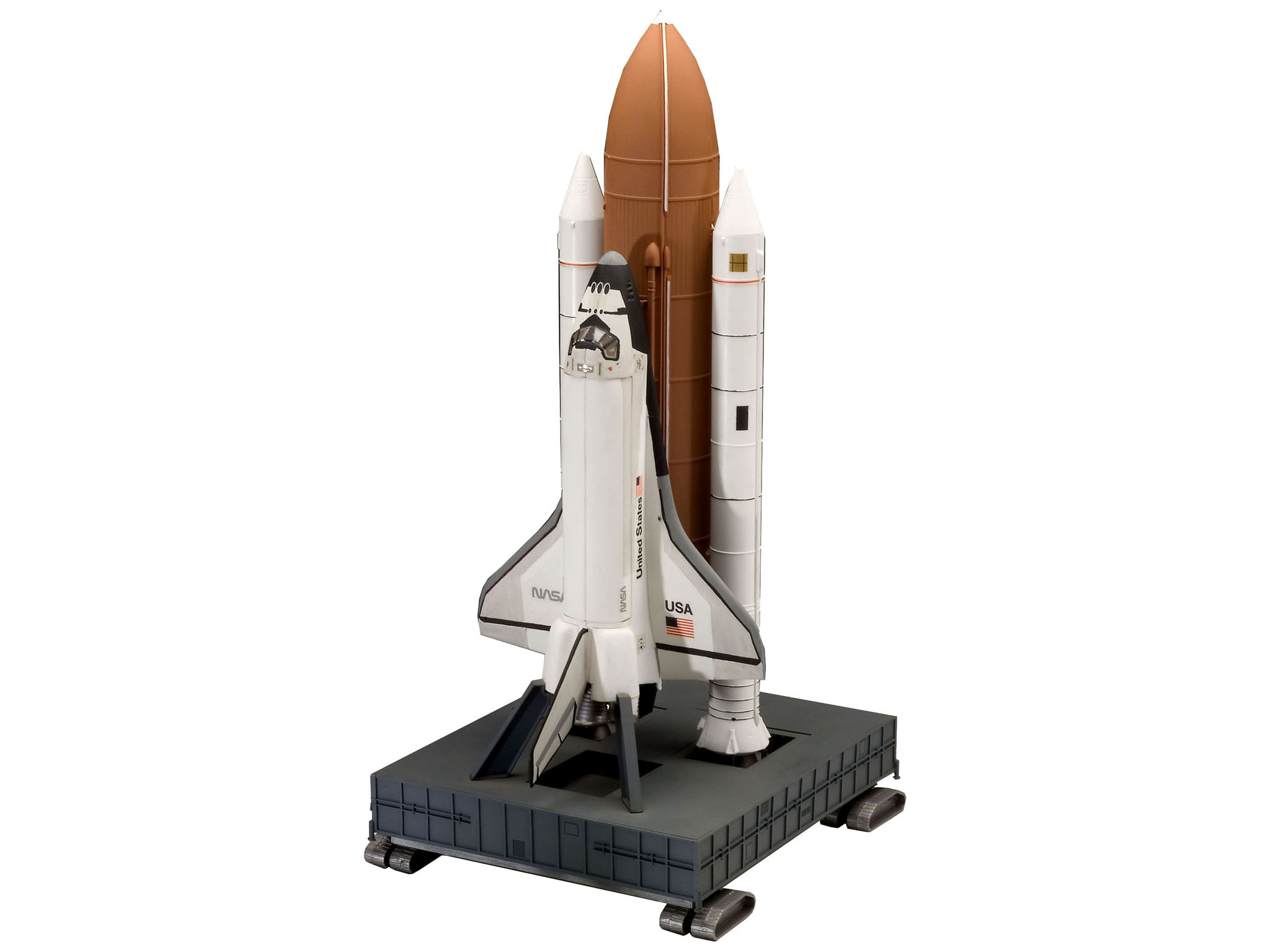 Revell 04736 Space Shuttle Discovery & Booster Modellbausatz Flugzeug, Raumschiff, Fahrzeug, Raumfähre, Rakete