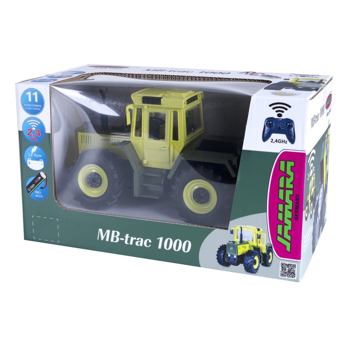 JAMARA Mercedes-Benz MB-trac 1000 1:24S-Plug 2,4 GHz ab 6 Jahren