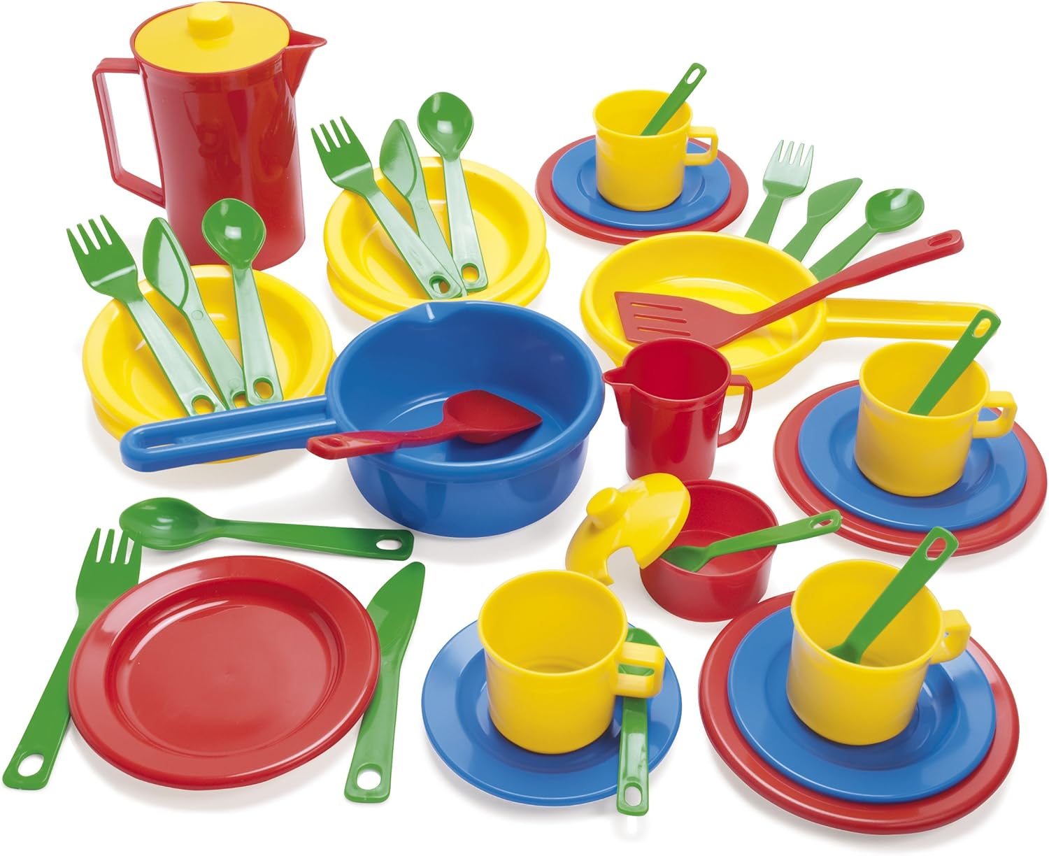 Dantoy, 4223, Küchenspielset, in, Box42-teiliges, Rollenspiel-Set, für, Kinder Dantoy 4223 Küchenspielset in Box42-teiliges Rollenspiel-Set für Kinder