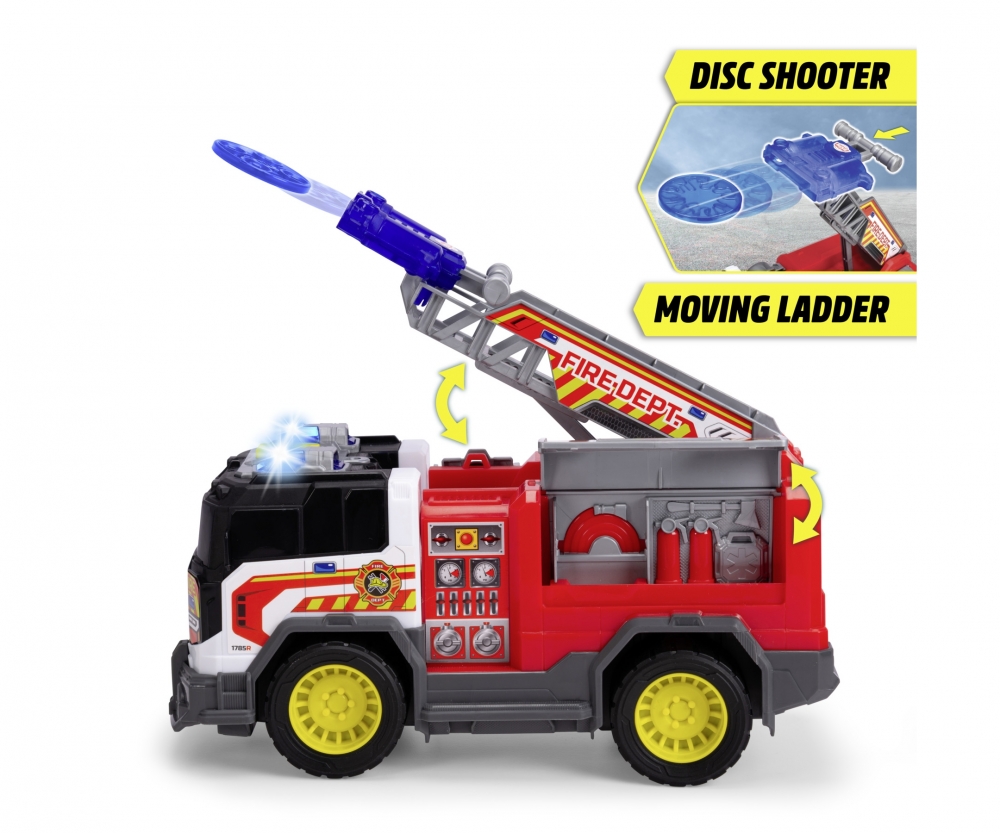Dickie Toys Fire Rescue Unit 10005193 Maschine, Rad, Transport, Lastwagen, Fahrzeug, Maschine, Rad, Transport, Lastwagen, Fahrzeug