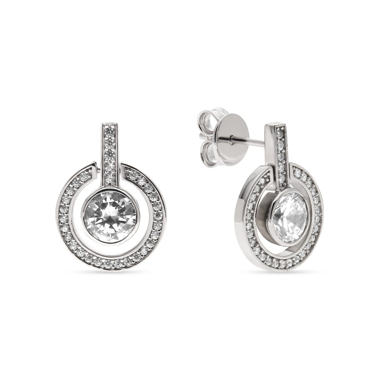 JETTE S.89193521 OHRHÄNGER SILBER ZIRKONIA JETTE S.89193521 OHRHÄNGER SILBER ZIRKONIA