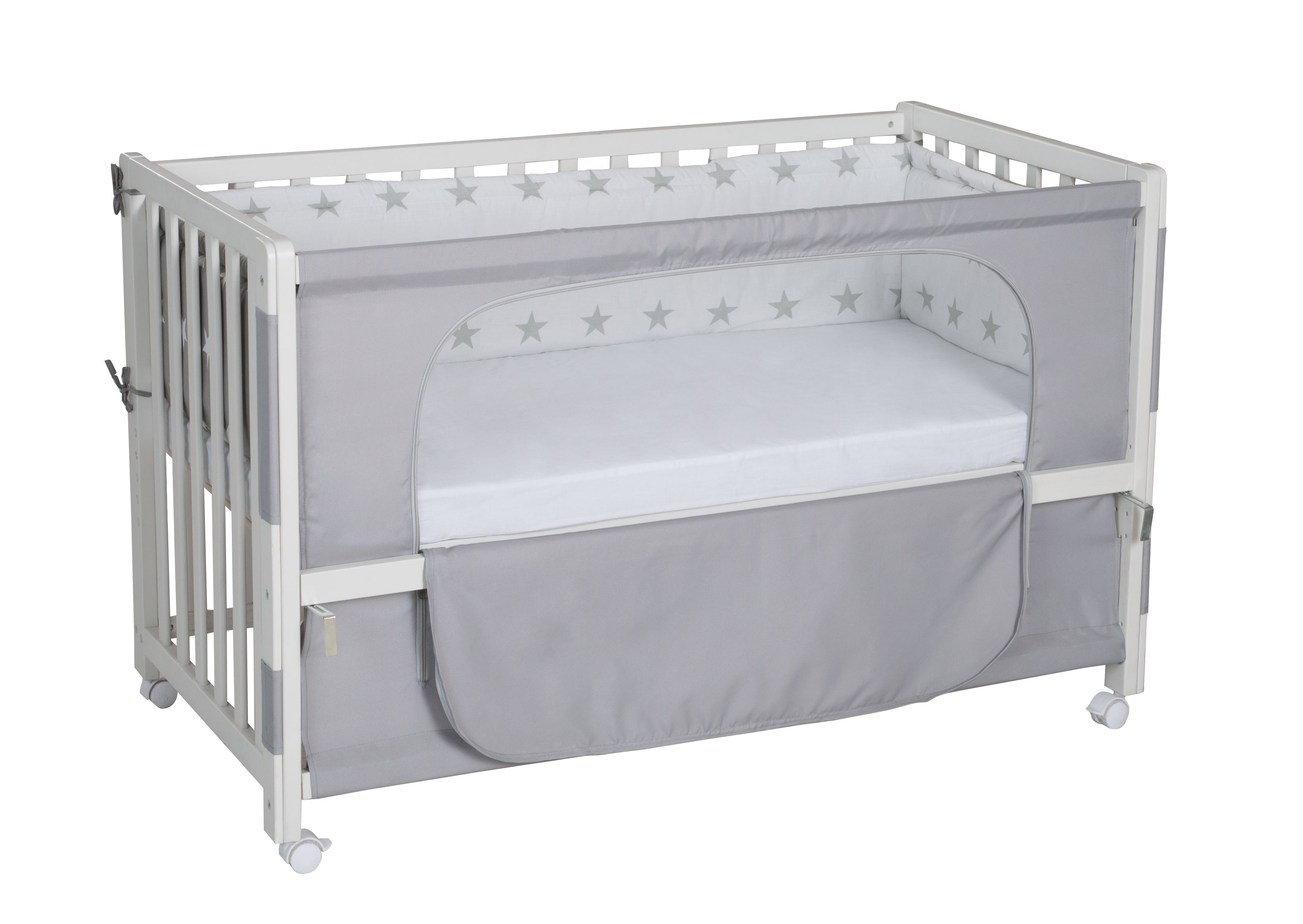 Roba 216002WEV190 Room Bed, 60x120 cm Little Stars weiß - Bild 6 Roba 216002WEV190 Room Bed, 60x120 cm Little Stars weiß - Produktbild 6