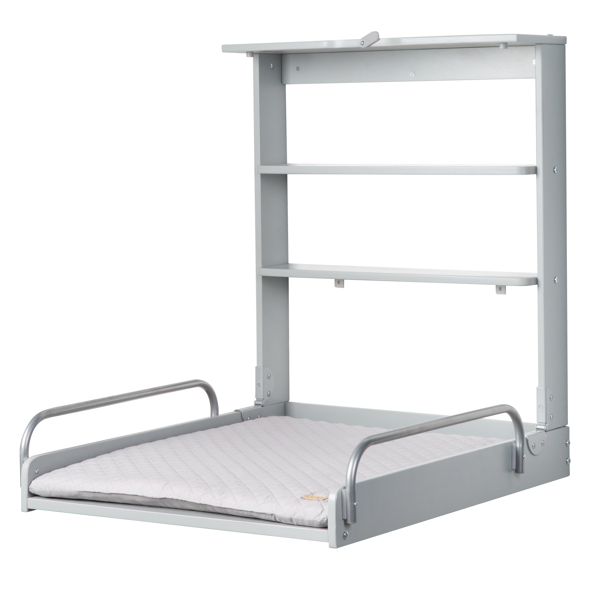 Roba 212015TPV230 Wandwickelregal +Wickelauflage grau taupe – Wickeln & Baden - Bild 1 Roba 212015TPV230 Wandwickelregal +Wickelauflage grau taupe – Wickeln & Baden - taupe - Wickeln & Baden - Produktbild 1