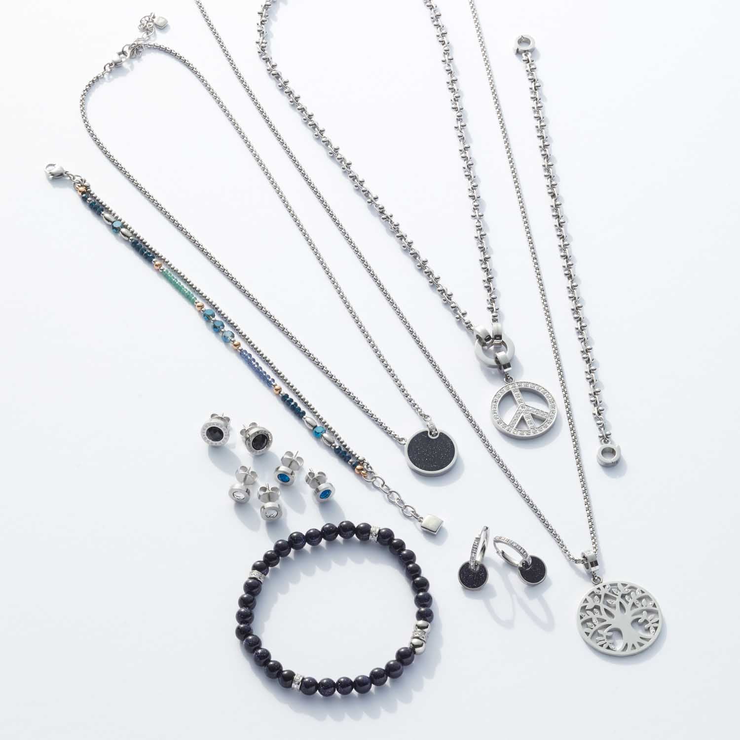 LeonardoOhrstecker, Isa Sommer, Silber Weiß LeonardoOhrstecker, Isa Sommer, Silber Weiß