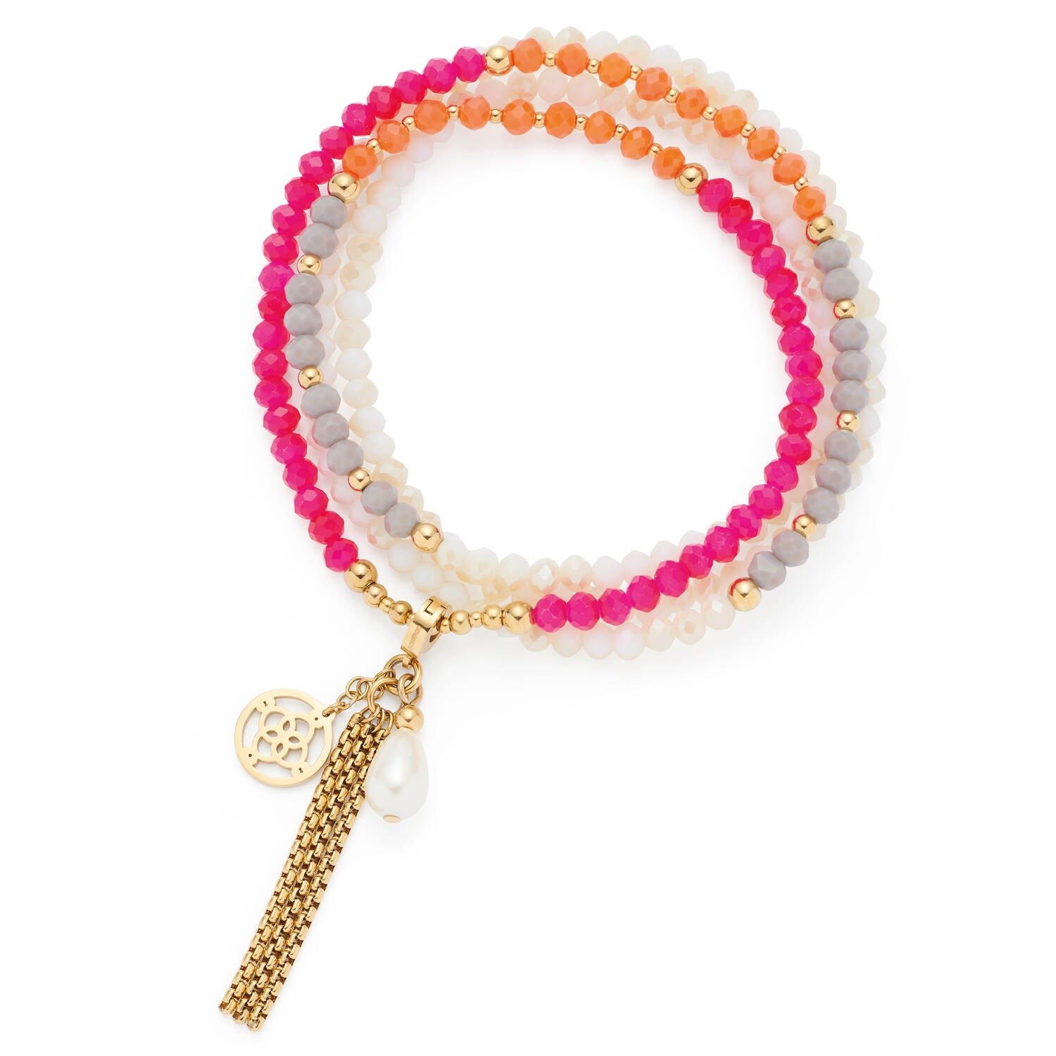 Leonardo 026884 Halskette 80 gold pink Solera