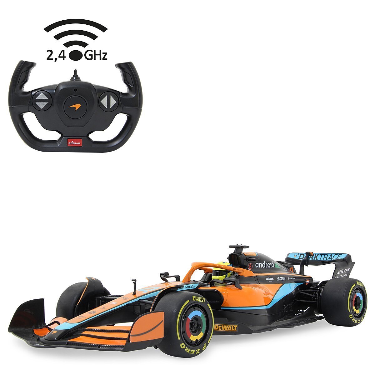 JAMARA McLaren MCL36 1:12 orange 2,4GHz ab 6 Jahren JAMARA McLaren MCL36 1:12 orange 2,4GHz ab 6 Jahren