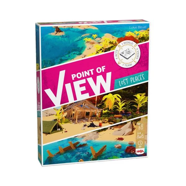 HABA Point of View: Lost Places Kooperatives Rätselspiel für 2 8 Spieler ab 10 Jahren