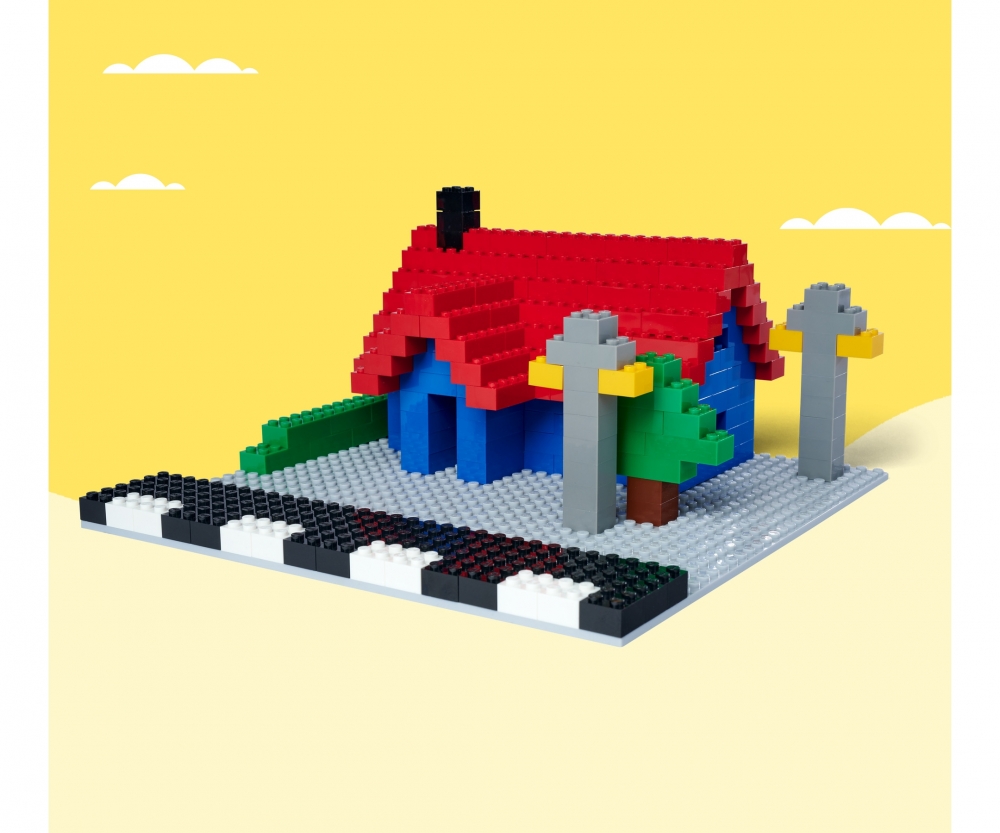 Androni Blox 4x Bauplatte je 25x25cm