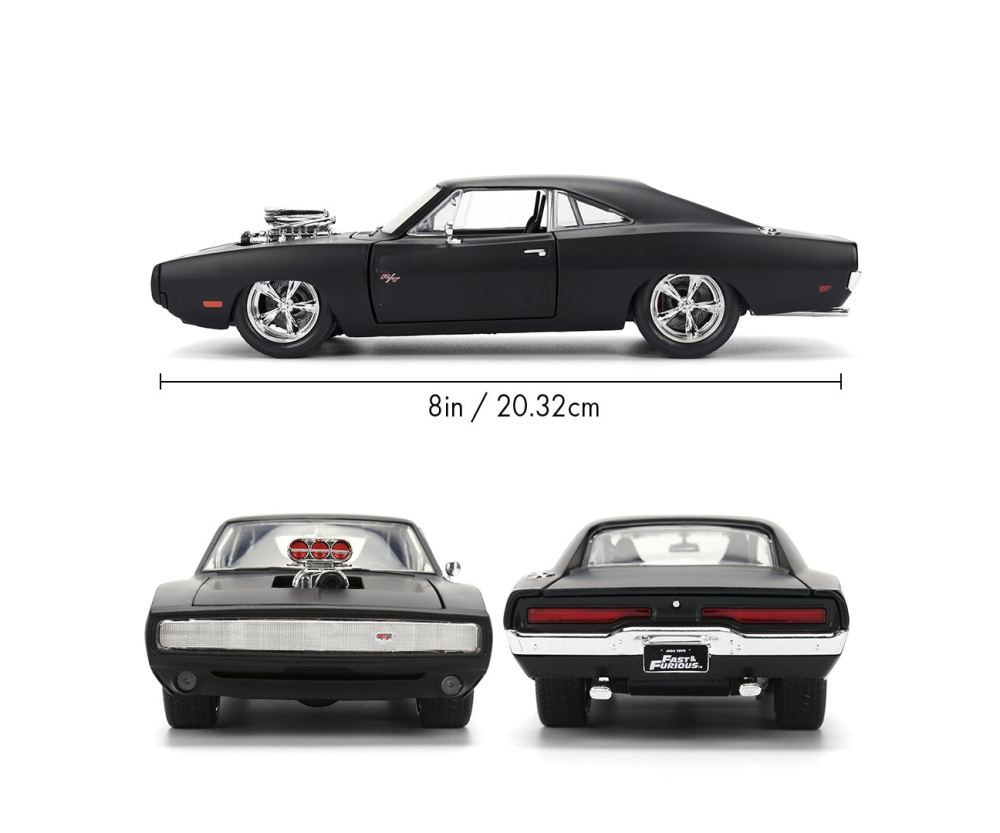 Jada Fast&Furious (4) 1970 Dodge Charger 1:24