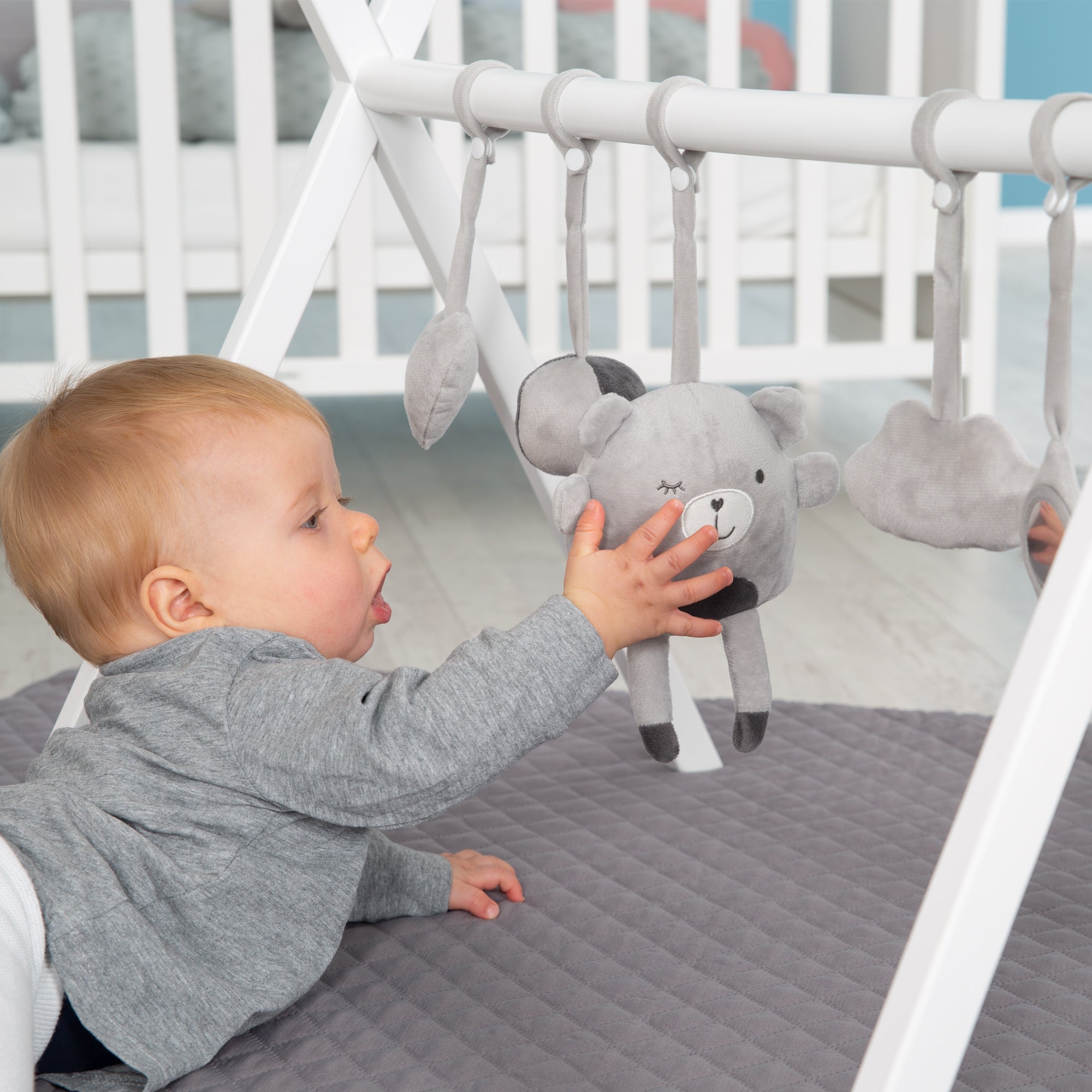 Roba 440100WEV230 Spieltrapez + Anhängerset grau weiß – Motorik & Lernen - Bild 7 Roba 440100WEV230 Spieltrapez + Anhängerset grau weiß – Motorik & Lernen - Produktbild 7