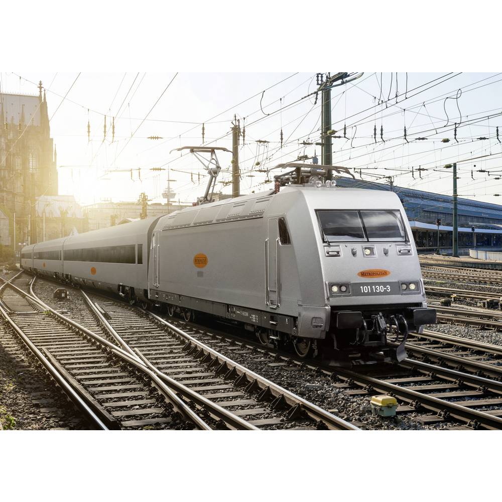 Märklin 26931 H0 Metropolitan Express Train (MET) der DB AG Eisenbahn, Zug, Transport, Fahrzeug, Lokomotive