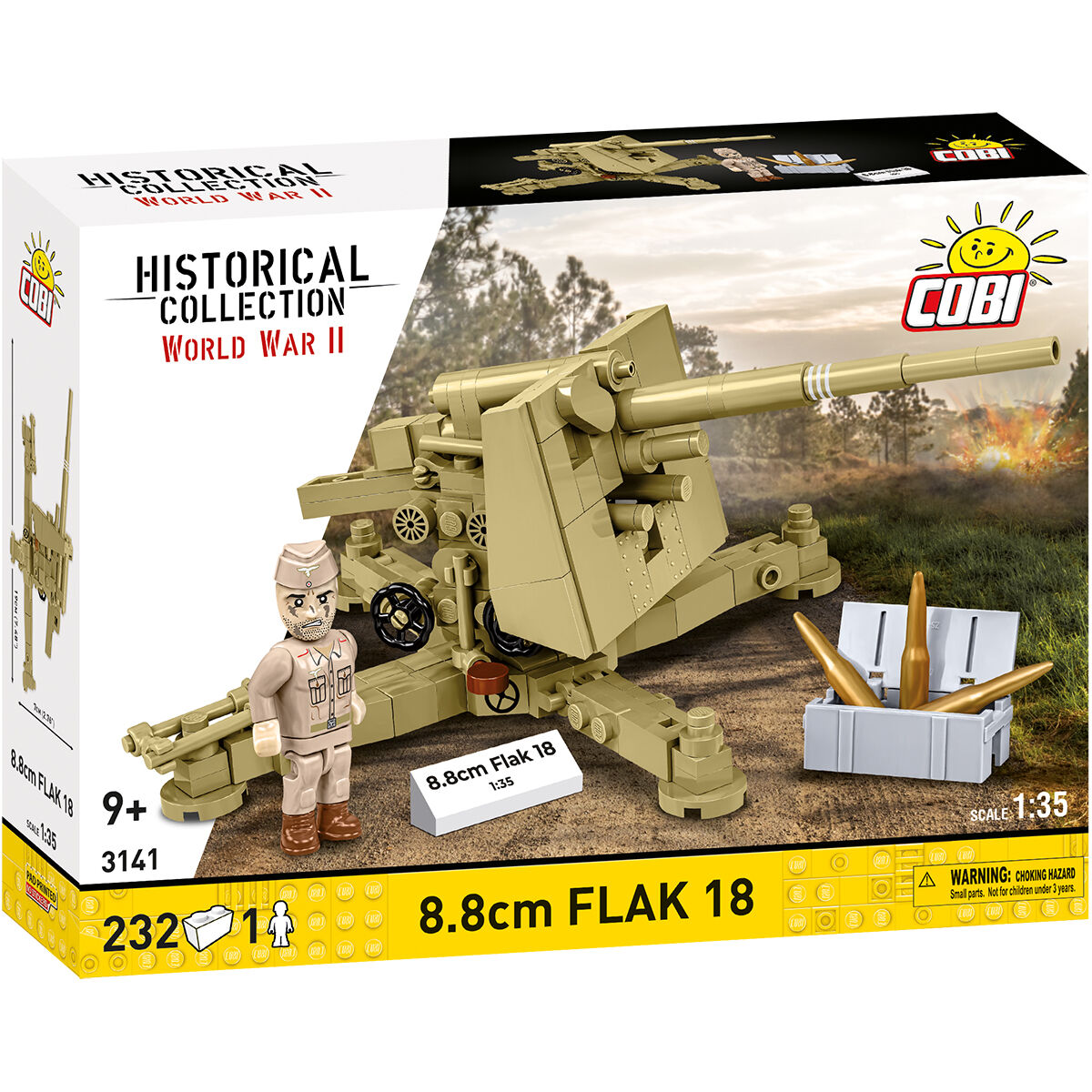 COBI 3141 - 8.8 CM FLAK 18 COBI 3141 - 8.8 CM FLAK 18
