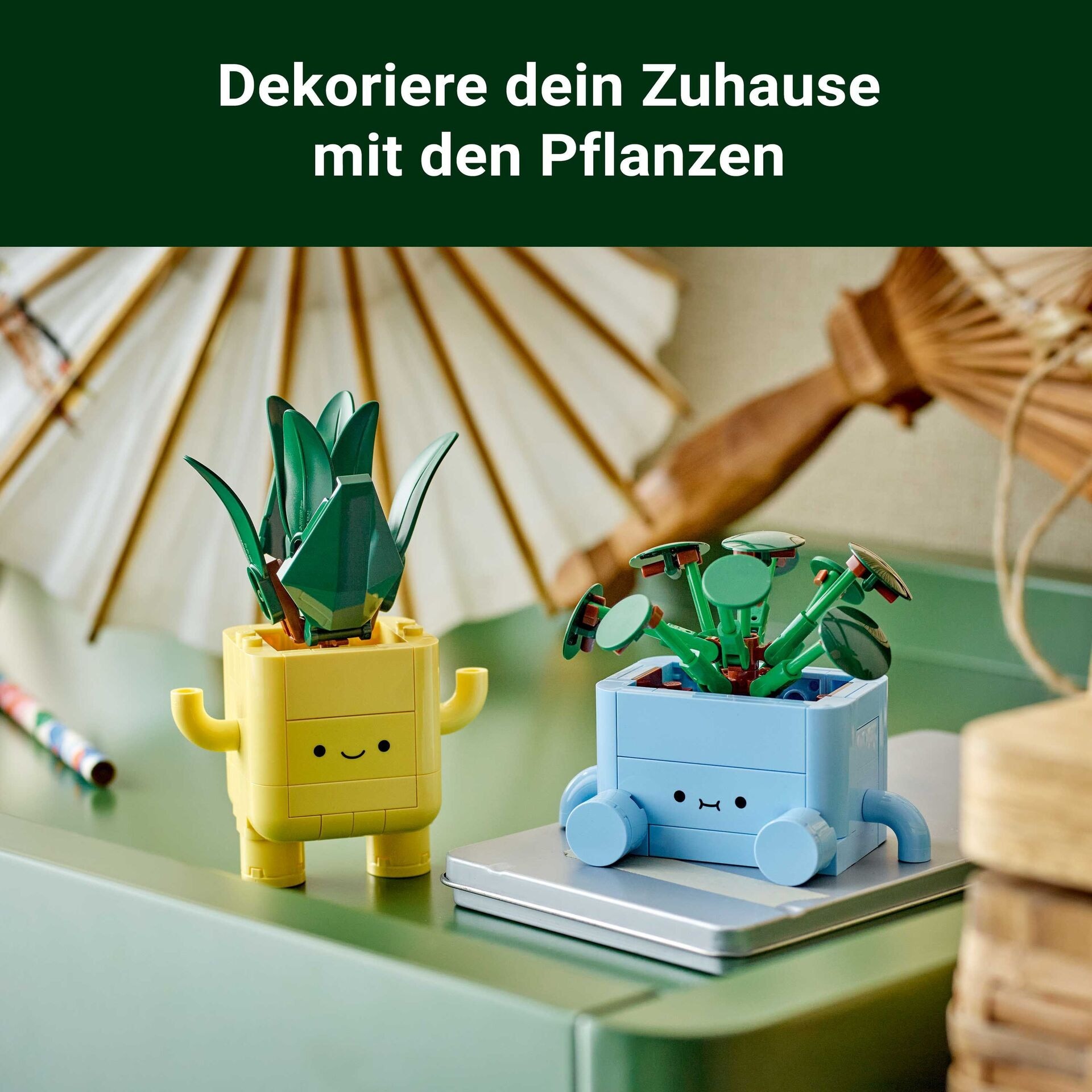 LEGO Botanicals 10349 Fröhliche Pflanzen - LEGO 10349 Produktfoto - LEGO - LEGO Botanicals 10349 Fröhliche Pflanzen - Modell LEGO 10349