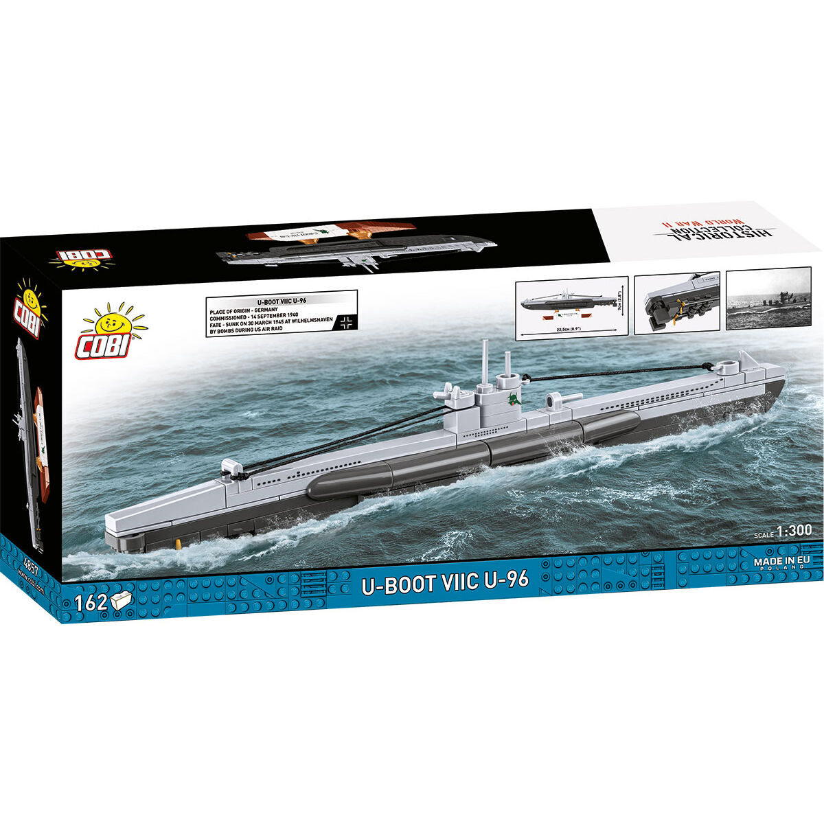 COBI 4857 - GERMAN Submarine T. VIIC - Bild 2 COBI 4857 - GERMAN Submarine T. VIIC - Bild 2