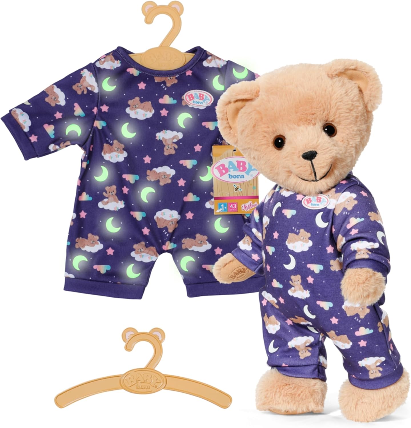 BABY born® Schlafanzug Glow in the Dark