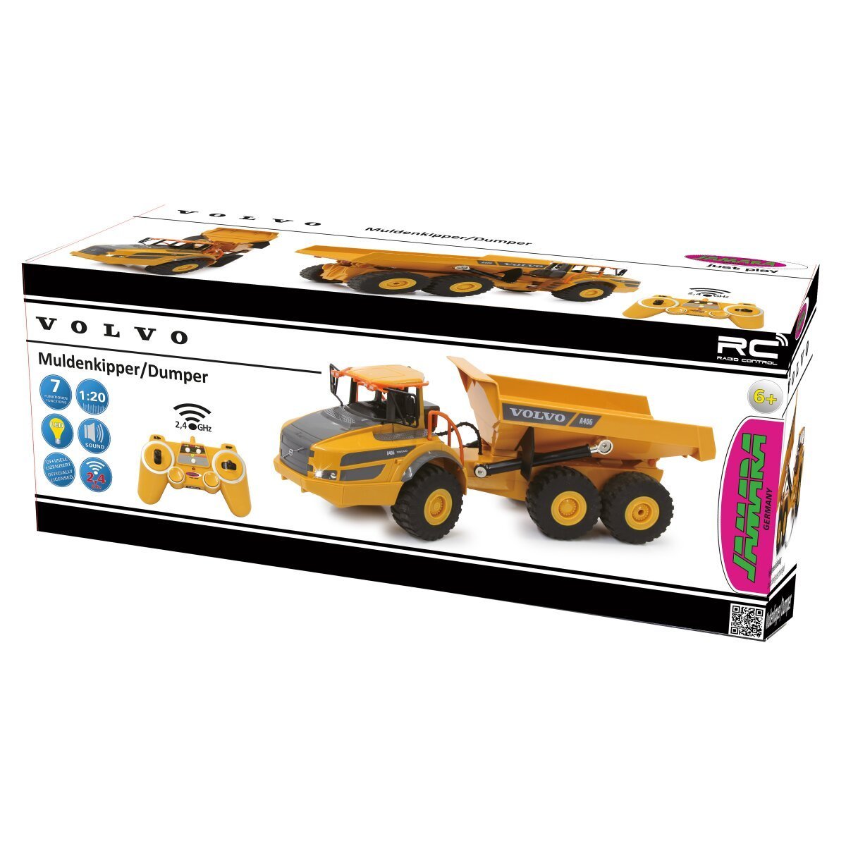 JAMARA Muldenkipper Volvo A40G 1:20 2,4GHz ab 6 Jahren