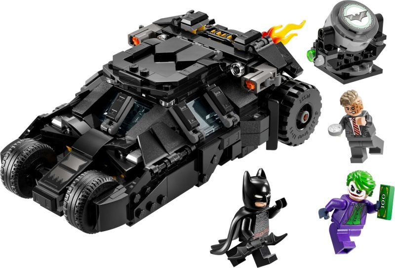 LEGO® DC Comics Super Heroes 76303 Batman™ Tumbler vs. Two Face™ & The Joker™