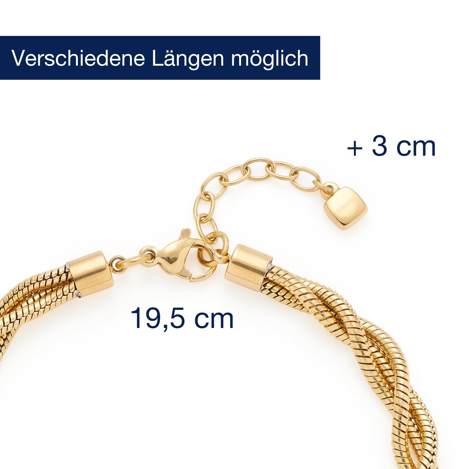 LeonardoArmband gold SUE LeonardoArmband gold SUE