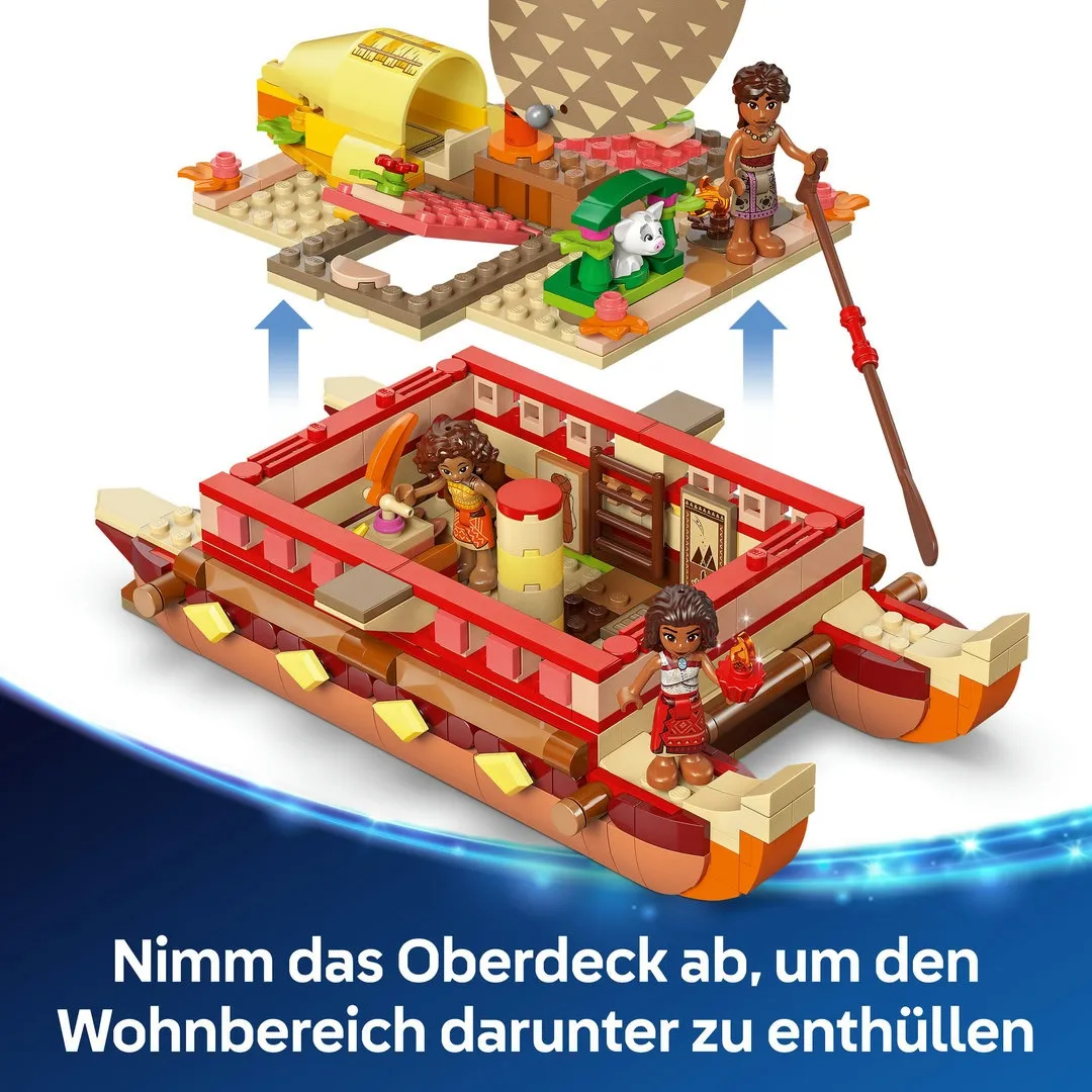 LEGO® Disney Prinzessin 43270 Vaianas Abenteuerfloß