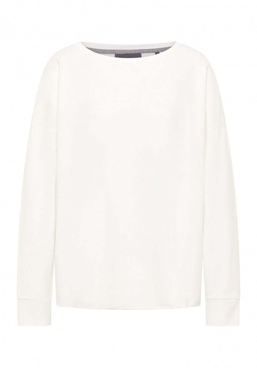 Elbsand Riane Sweatshirt weiss Bild 6 Elbsand Riane Sweatshirt in weiss, Produktfoto 6.