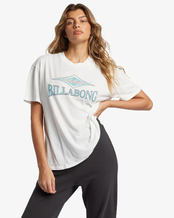 Billabong, T-Shirt, Damen, Salt, Crystal, GR., L
