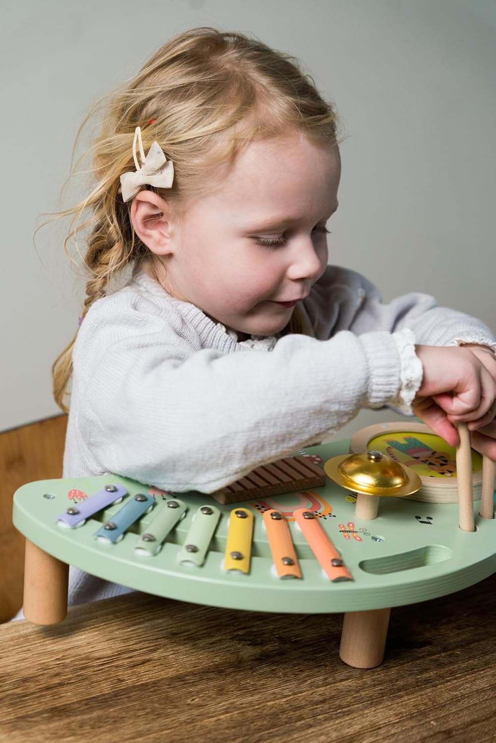 Dantoy 4776 Musikstation - Holzspielset in Geschenkbox, 3-teilig Dantoy 4776 Musikstation - Holzspielset in Geschenkbox, 3-teilig