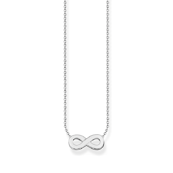 Thomas Sabo Kette Mit Anhänger Infinity Länge 45 Cm Silber KE2221-001-21-L45V