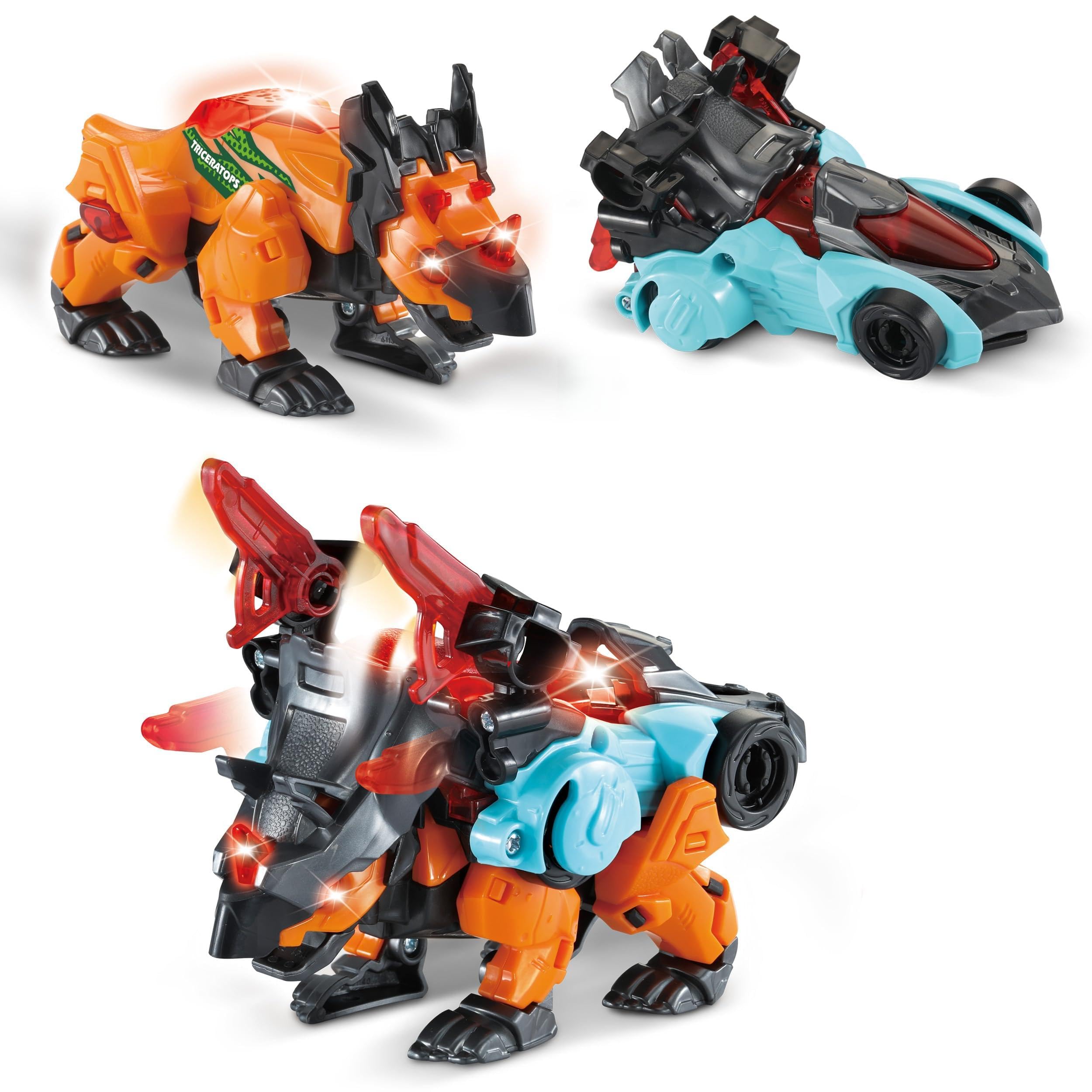 VTech Switch & Go Dinos - Combo Triceratops 80582164 Spielzeug, Roboter