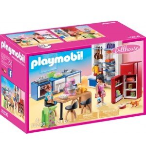 PLAYMOBIL 70206 Famielienküche PLAYMOBIL, 70206, Famielienküche, Kind, Weiblich, Mädchen, Person, Schreibtisch
