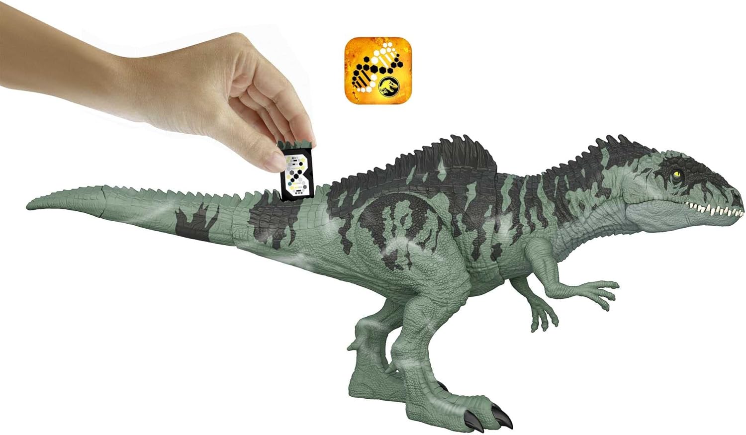 Mattel JURASSIC WORLD Strike 'N Roar Giganotosaurus - GYC94