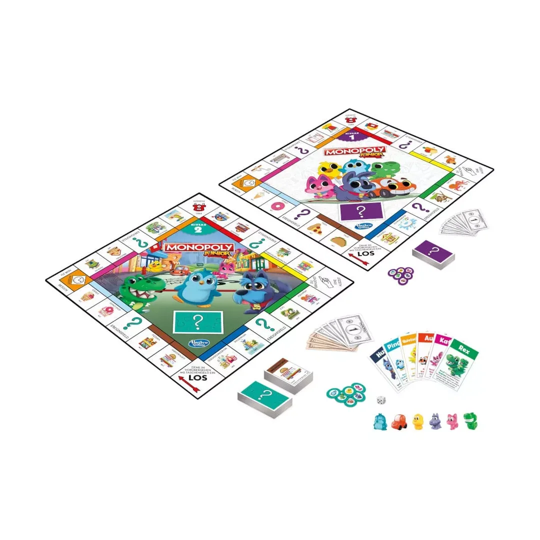 Monopoly Junior 2 Games In 1 F8562100 Monopoly Junior 2 Games In 1 F8562100