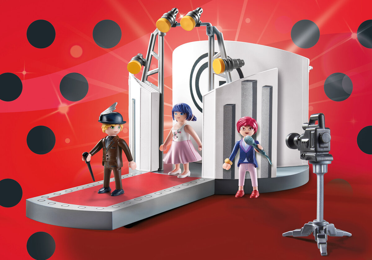 PLAYMOBIL 71335 Miraculous: Gabriels Fashion Show Figur, Puppe, Spielzeug, Person