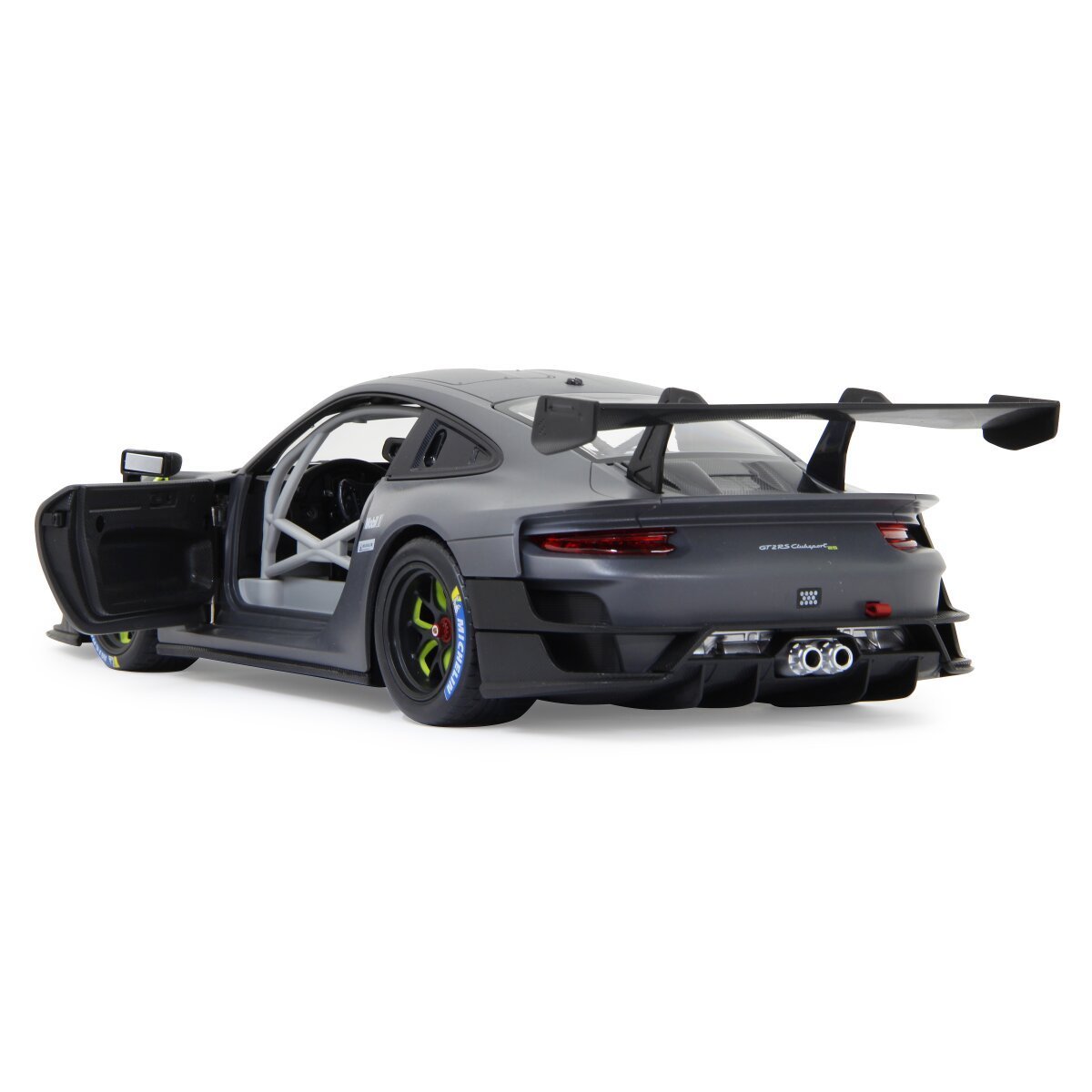 JAMARA Porsche 911 GT2 RS Clubsport 25 1:14 grau 2,4GHz Tür manuell ab 6 Jahren