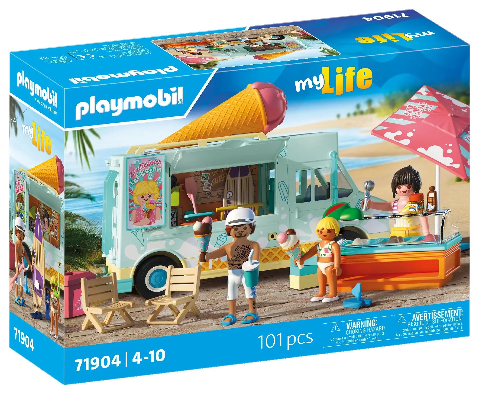 PLAYMOBIL 71904 My Life: Ice Cream Truck mit Surfshop PLAYMOBIL 71904 My Life: Ice Cream Truck mit Surfshop
