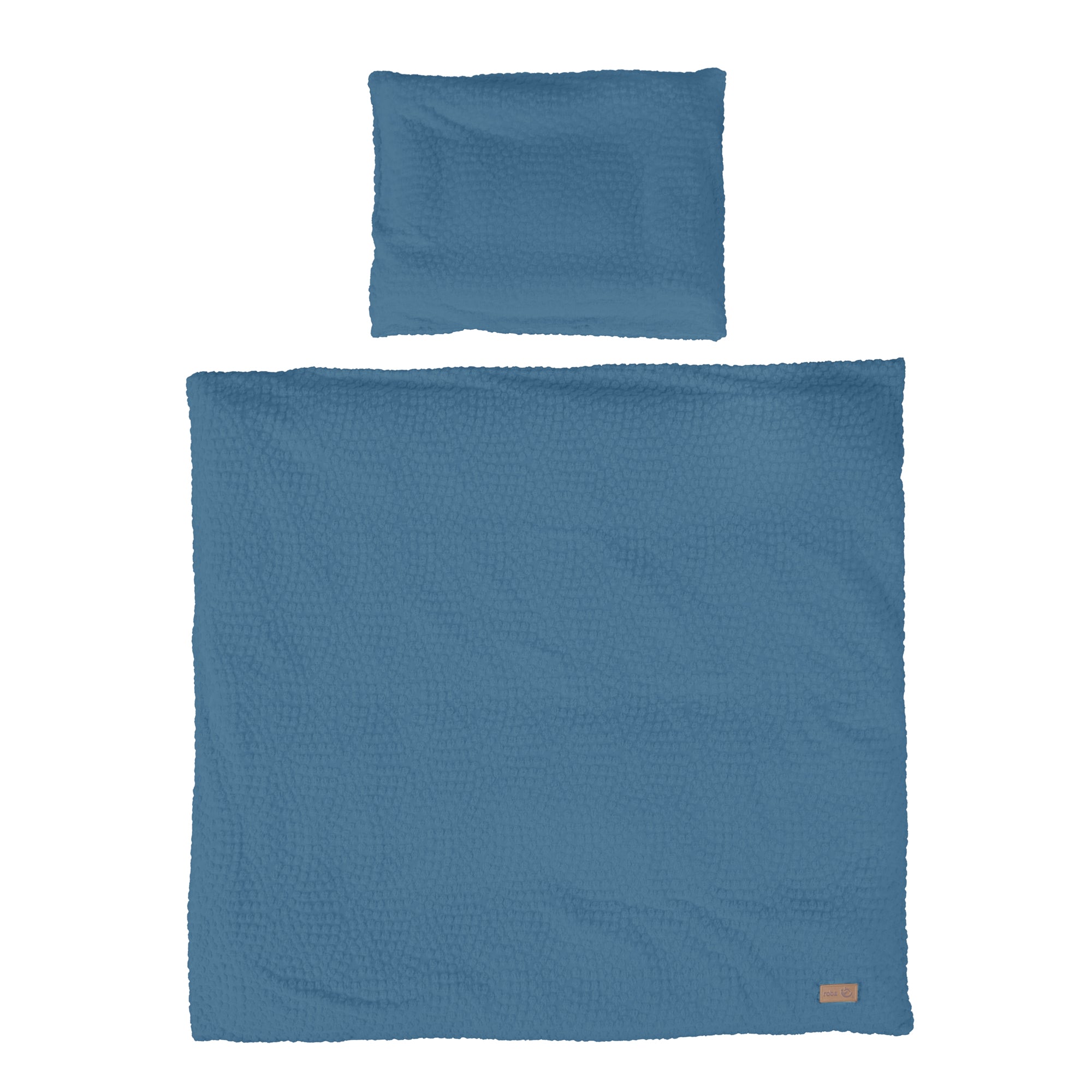 Roba 314090G282 Wiegenset 2-tlg 'Seashells' indigo blau – Bettwäschen - Bild 1 Roba 314090G282 Wiegenset 2-tlg 'Seashells' indigo blau – Bettwäschen - blau - Bettwäschen - Produktbild 1