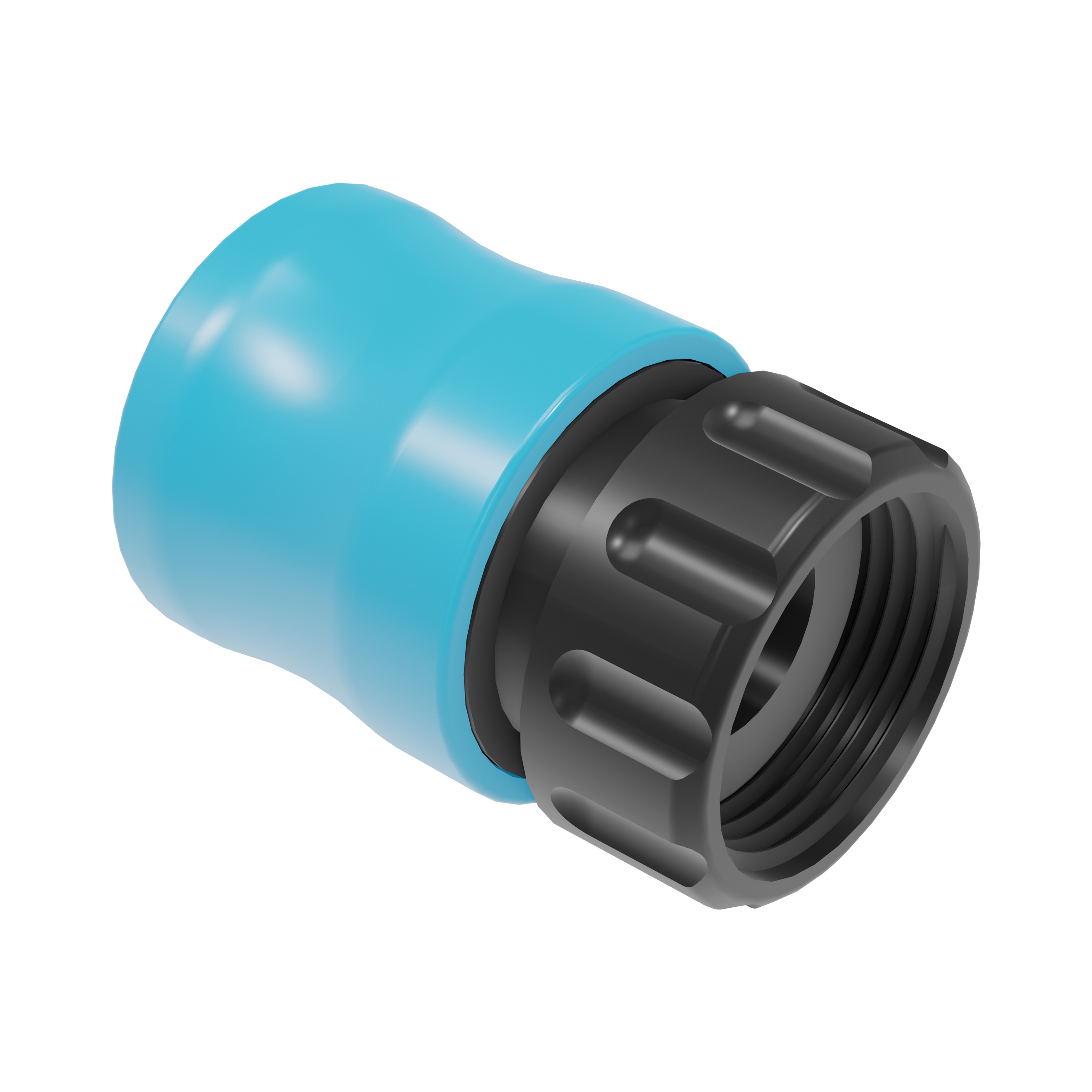 Cellfast Schnellverbindungsstück mit Ventil (Innengewinde) 3/4'' BASIC