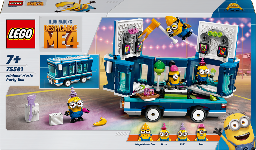 LEGO® Minions und der Party Bus 75581 Spielzeug