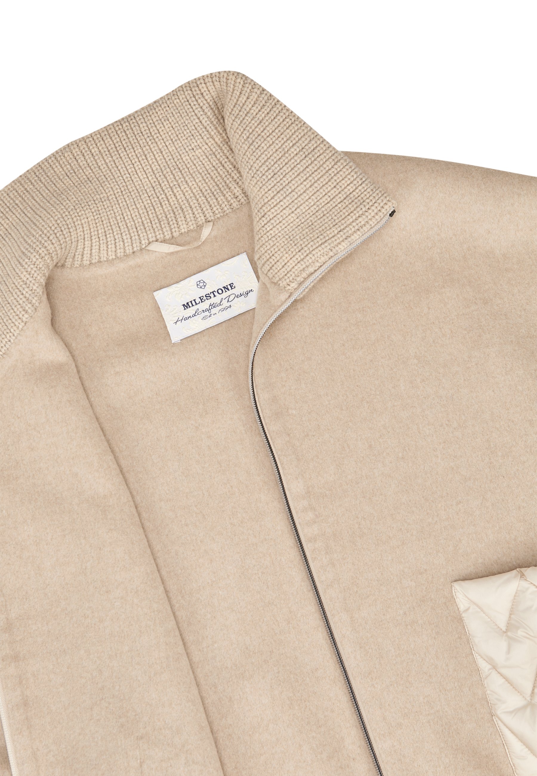 Milestone MSAvril Damen Weste - Creme