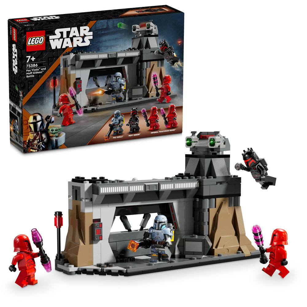 LEGO® Star Wars™ Duell zwischen Paz Vizsla™ und Moff Gideon™ 75386 Spielzeug